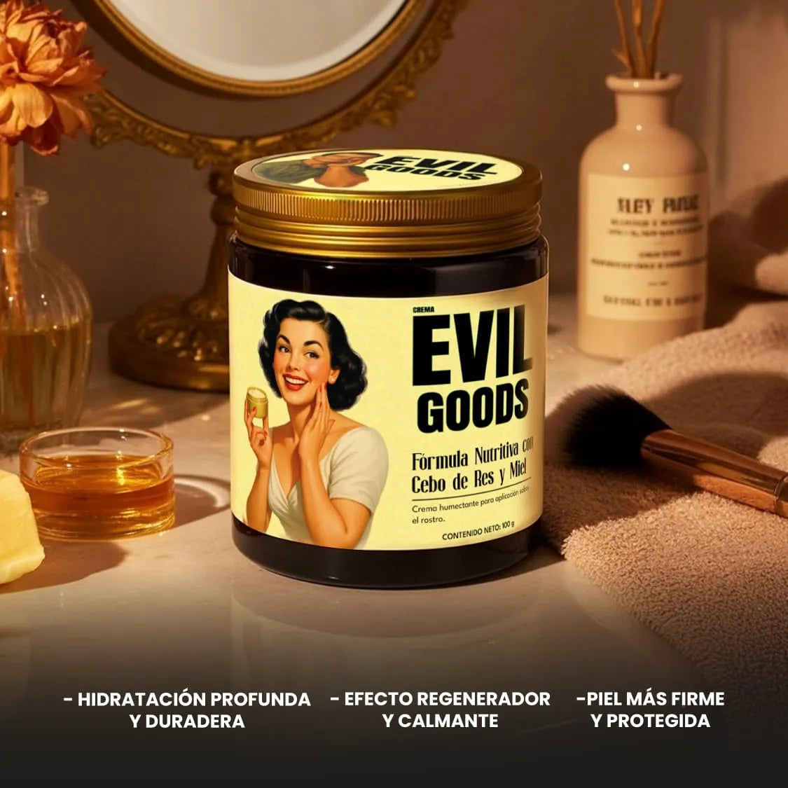 Crema sebo de Res-Evil Goods 100gr Cuidado Piel
