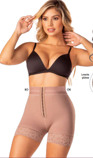 Cachetero Push Up con Broche Central – Máximo Control y Realce