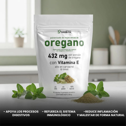 Capsulas De Orégano 90cap Defensas