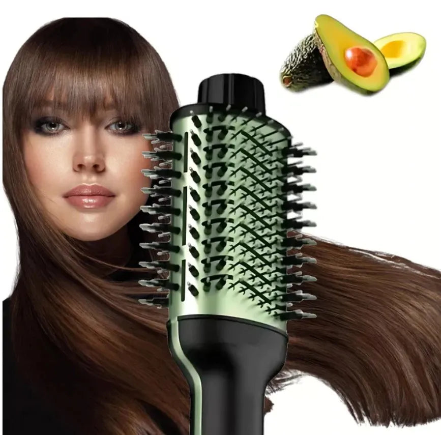 Cepillo Secador Y Moldeador Aguacate 3d