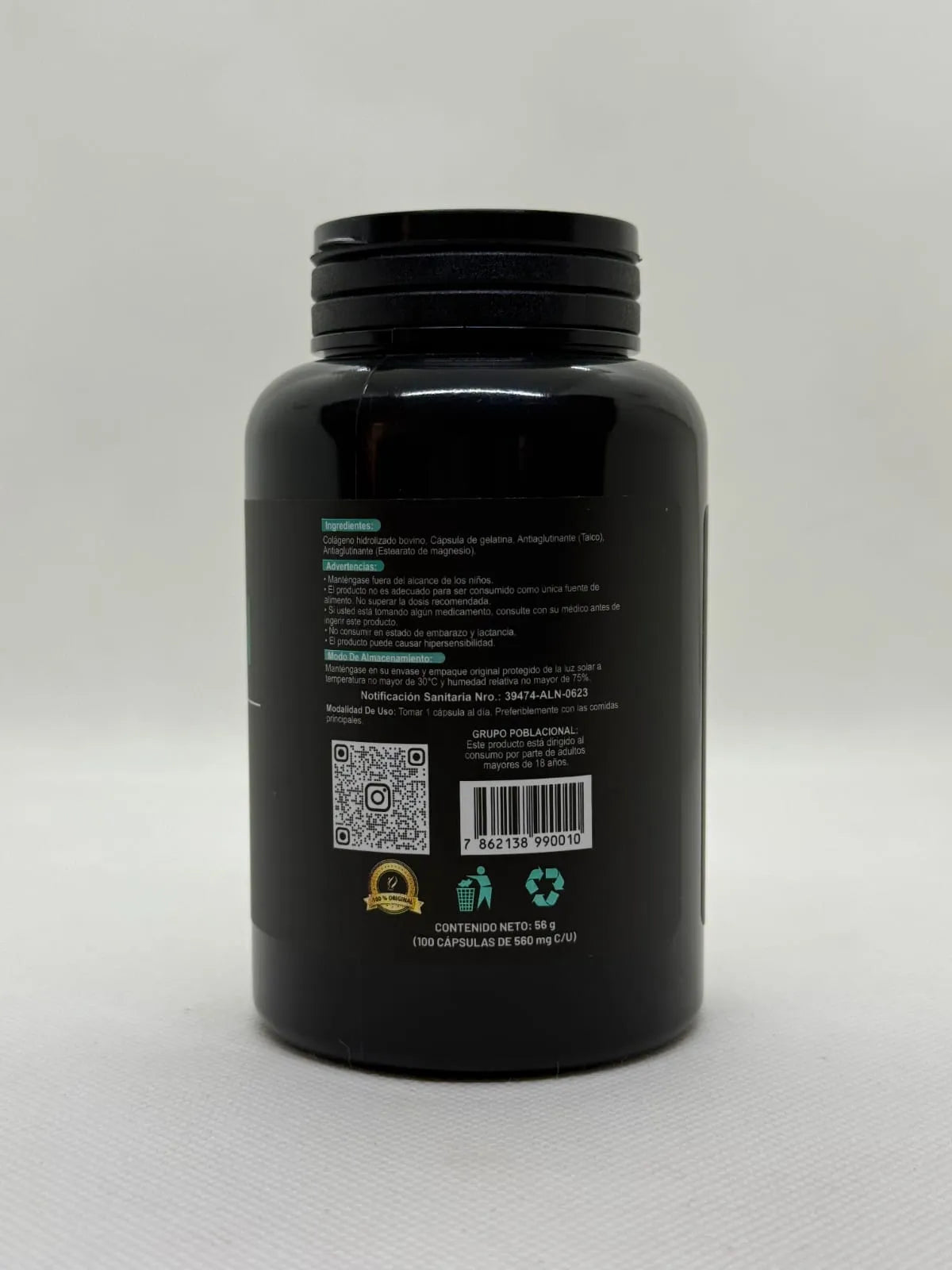 Collagen 100cap Belleza Y Cuidado