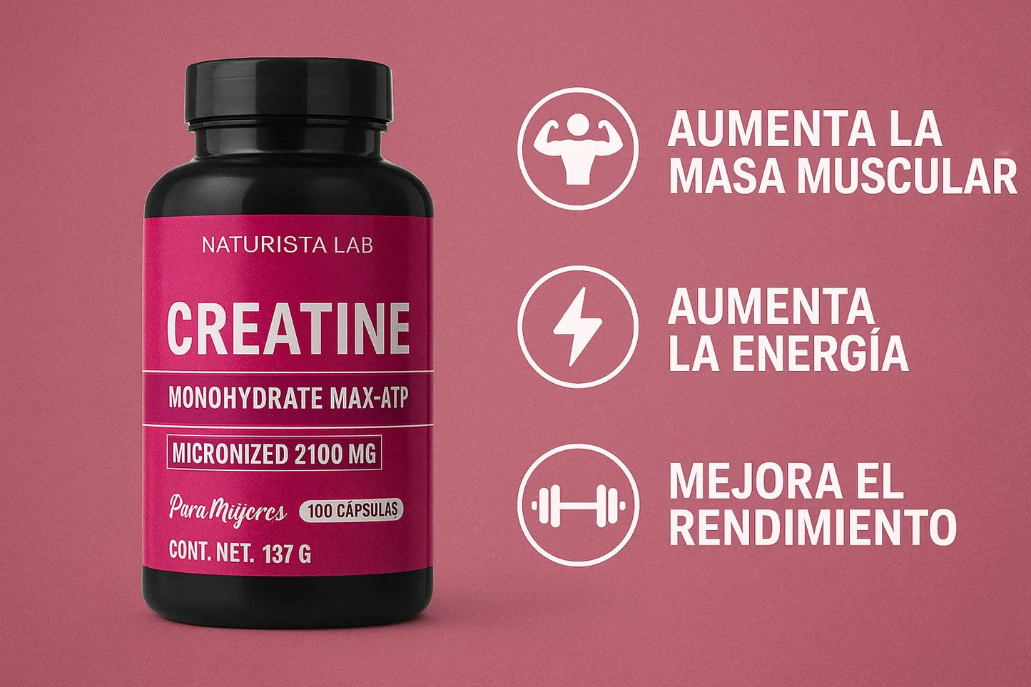 Creatina Monohidratada En Capsulas