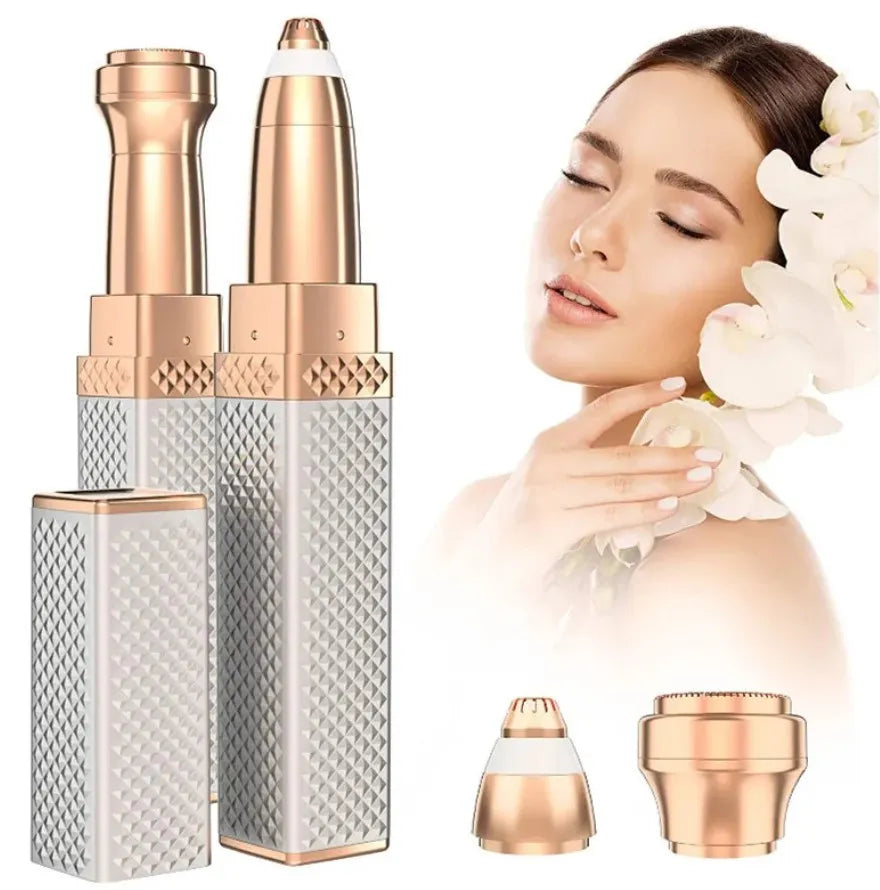 Depilador 2 En 1 Facial Eléctrico