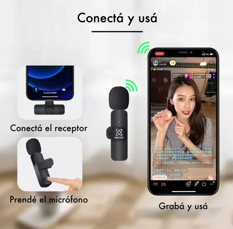 Micrófono Inalámbrico