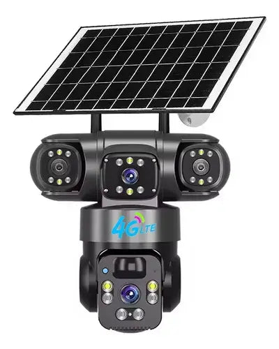Cámara De Seguridad Con Panel Solar